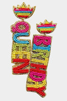 Birthday Queen Earrings