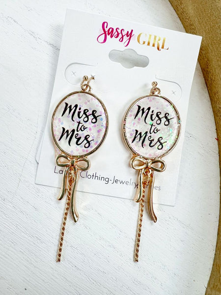 Change My Name Earrings