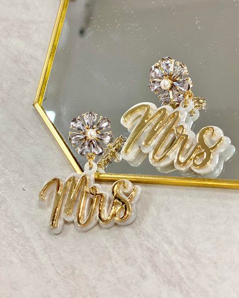 Miss to Mrs. Earrings