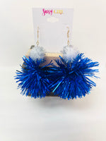 Pom Tinsel Earring