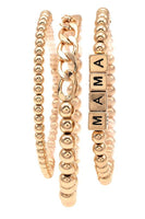 Mama Bracelet Stack