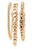 Mama Bracelet Stack