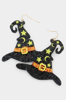 Witch Hat Earrings