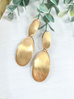 Elegant Gold Clip On Earrings