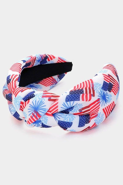 Patriotic Knotted Headband