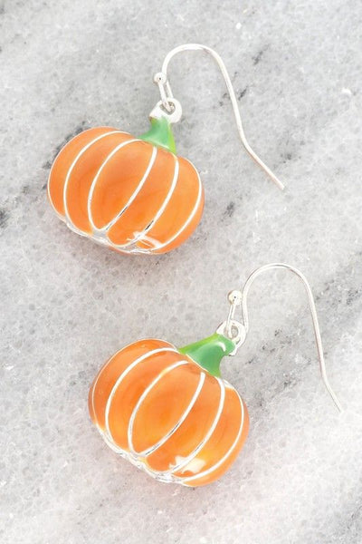 Pumpkin Earrings